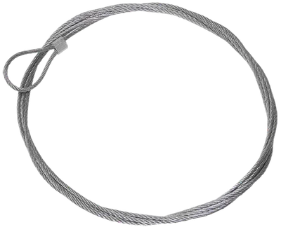 Steel cable with loop 1 m.