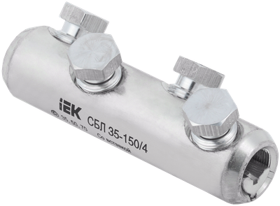Соединитель болтовой луженый СБЛ 35-150/4 IEK