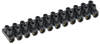 Зажим винтовой ЗВИ-3 н/г 1,0-2,5мм2 (2шт/блистер) черные IEK0