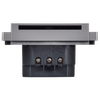 FORTE&PIANO Выключатель карточный 30А FP543 сталь IEK3