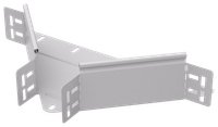ESCA 5 Отвод Т-образный 80х80-1,2 RAL 9016 IEK