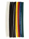TTU set 4/2 (4x black, 2x white, red, blue, yellow, green) 10x10 cm/pack. IEK2