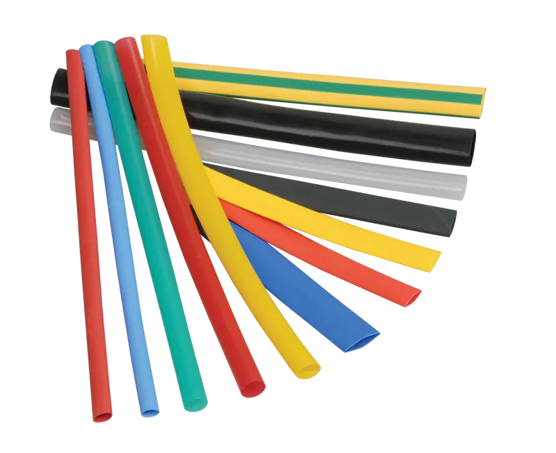 TTU set 8/4 (4x black, 2x white, red, blue, yellow, green) 10x10 cm/pack. IEK