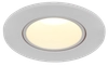 LIGHTING Светильник 4104 встраиваемый под лампу MR16 круг пластиковый белый IEK3