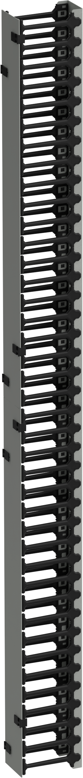 ITK by ZPAS Кабель-органайзер вертикальный 45U 800мм серый РФ