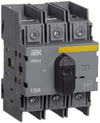 Modular switch-disconnector VRM-2 3P 125A IEK