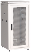 ITK Network cabinet 19" LINEA N, 28U, 600x600mm, perforated front door, grey0