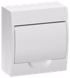 Корпус пластиковый ЩРН-П-8 белая дверь IP41 GENERICA0