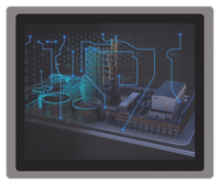 Компьютер панельный промышленный процессор Intel Celeron J1900 4Гб RAM 64Гб ROM SSD экран 17"" ONI