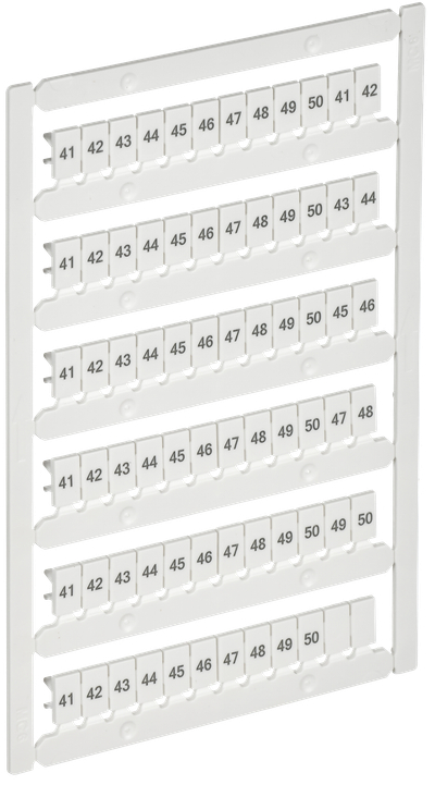 ARMAFIX Маркер для CTS/CP 4мм2 с символами "41-50" IEK