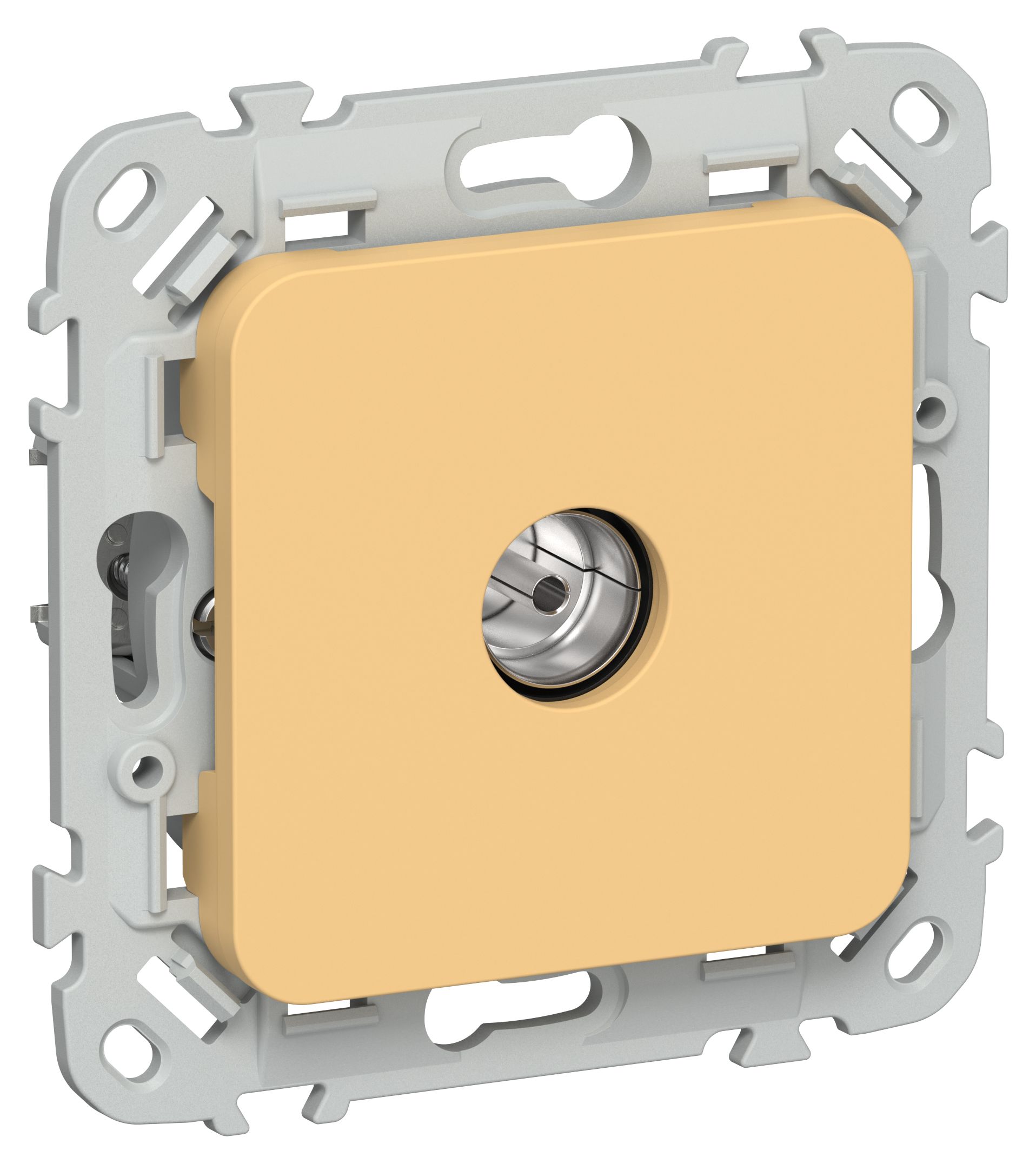 FLITE Розетка TV экранированная оконечная тип M РТВм-1-1-1-ФлЗ золотарник IEK
