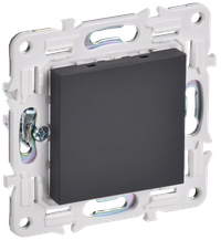 SKANDY Заглушка с суппортом SK-C01G графит IEK