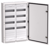 TITAN 5 Корпус металлический ЩРн-120 (2х60) 835х570х140мм IP54 белый (одна дверь) IEK