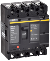 Выключатель автоматический ВА88-31 4P 50А 25кА MASTER IEK