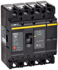 Выключатель автоматический ВА88-32 4P 25А 25кА MASTER IEK