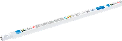 LED T8 lamp linear 24W 230V 6500K 1500mm G13 IEK is intended for use in lighting devices for external and internal lighting of industrial, commercial and domestic facilities.

Complies with the requirements of the Technical Regulations of the Customs Union TR TS 004/2011, TR TS 020/2011, IEC 62560, Decree of the Government of the Russian Federation of November 10, 2017 No. 1356.