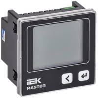 Амперметр цифровой щитовой трехфазный RS-485 72х72 LCD MASTER IEK