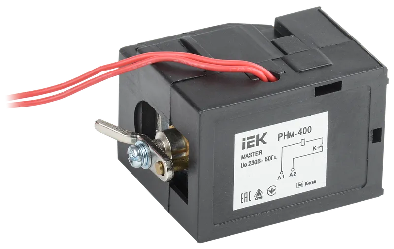 Расцепитель независимый РНм-400 (РНм-37) 220В MASTER IEK (SVA40D-RN-02 ...