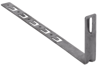 Держатель проводника круглого 6-8мм черепичная кровля с крючком L=330мм оцинкованная cталь TD IEK