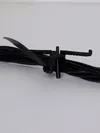 Dowel clamps HD 7x150 black (50pcs./set) IEK4