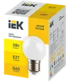 LIGHTING LED decorative lamp G60 ball 3W 230V warm white E27 IEK2