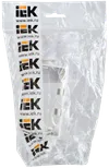 Соединитель на стык КМС 100х40 белый (2шт/компл) IEK1