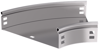 ESCA Поворот плавный 45град тип Г01 80х400мм IEK