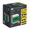 TEKFOR Корпус пластиковый КМПн-6 IP65 зеленая прозрачная дверь IEK1