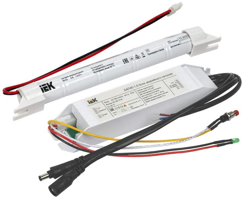 Emergency power unit BAP40-1,0 for LED Luminaires IEK 
