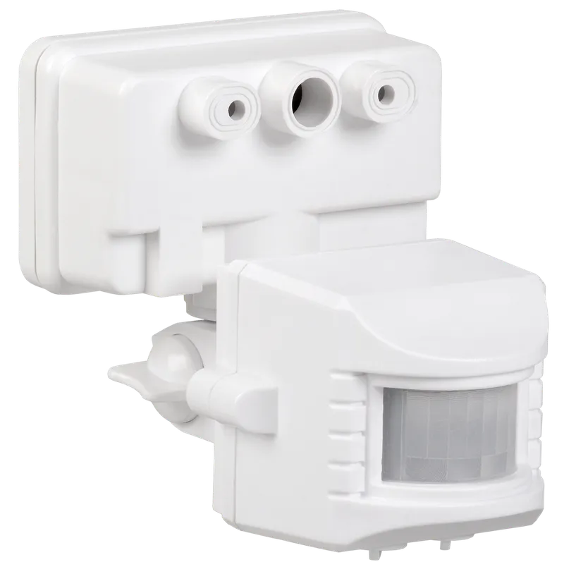 Motion Sensor DD 019 white, max. loading 1100W, observation angle 120degree, Lampe 12m, IP44, IEK