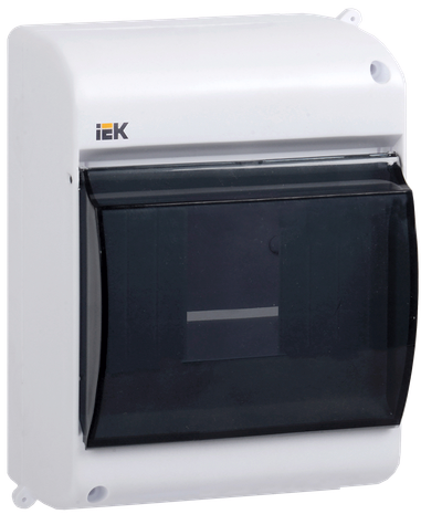 KREPTA 3 Plastic empty enclosure with door 4 modules IP30