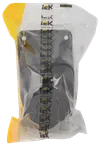 РБу13-1-0м Розетка с защитной крышкой угловая настенная ОМЕГА IP44 каучук IEK1