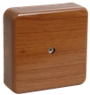 Коробка распаячная ОП КМ 75х75х28 дуб IEK UKO10-075-075-028-K24-E
