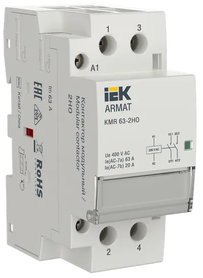ARMAT Modular contactor KMR 63A 230V AC 2NO IEK