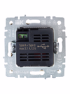 BRITE Розетка USB A+C 18Вт РЮ11-1-БрЖ жемчуг IEK3