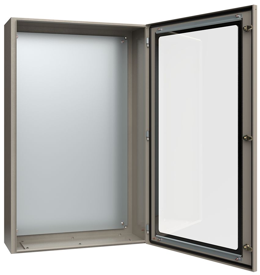 Корпус металлический ЩМП-6-0 (1200х750х300мм) У2 IP54 прозрачная дверь IEK (YKM11-06-54-1)