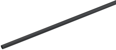 Трубка термоусадочная ТТУ 5/2,5 черная (1м) GENERICA