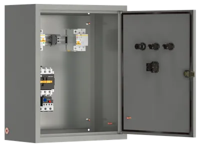 Ящик управления освещением ЯУО9601-3474 автоматические выключатели 3P 1х32А 1P 1х1А контактор 1х25А таймер фотореле IEK