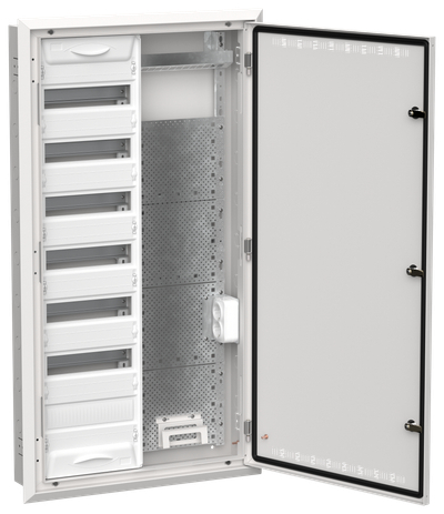 TITAN 5 Корпус комбинированный ЩРв-84 (2х84) 1130х625х130мм IP30 белый IEK