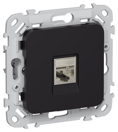 FLITE Computer socket RJ45 category 6 STP RK6-1-1-FlCh black IEK