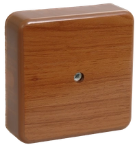 Коробка распаячная ОП КМ 75х75х28 дуб IEK UKO10-075-075-028-K24-E
