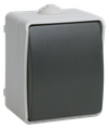 FORS Выключатель кнопочный для открытой установки 10А IP54 ВСк20-1-0-ФСр серый IEK0