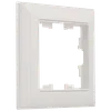 BRITE Frame 1-gang RU-1-Br white/white IEK3