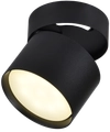 LIGHTING Светильник 4014 накладной потолочный поворотный под лампу GX53 черный IEK3
