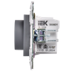 SKANDY Термостат электронный с индикацией SK-T01Gr серый IEK4