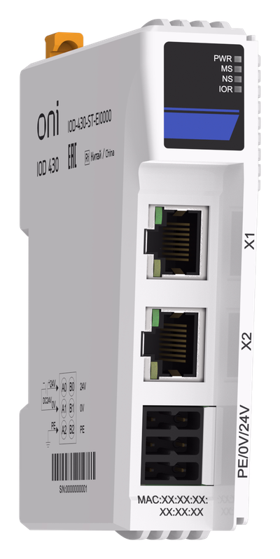 IOD 430 Набор модулей EtherNet/IP ONI