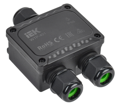 Коробка распределительная герметичная WTP-401 3 ввода IP68 IEK