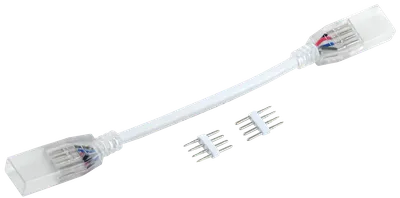 Connector 5pcs. RGB 14 mm (socket- 10cm - socket) IEK
