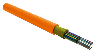 ITK Кабель оптический ОКВнг (А)-HF-РД-2 (ISO/IEC 11801) распределительный IN OM1 62.5/125 2 волокна LSZH 1000м