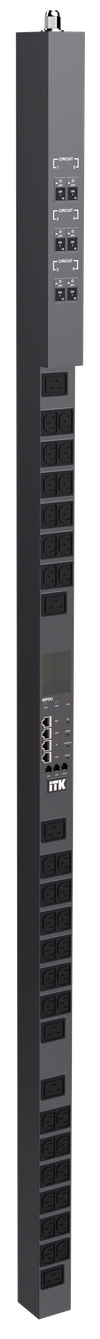 ITK CONTROL PDU с общим мониторингом и управлением PV1513 3Ф 32А 36С13 6С19 кабель 3м IEC603090